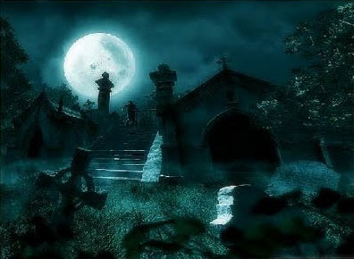 Paseos nocturnos en el cementerio