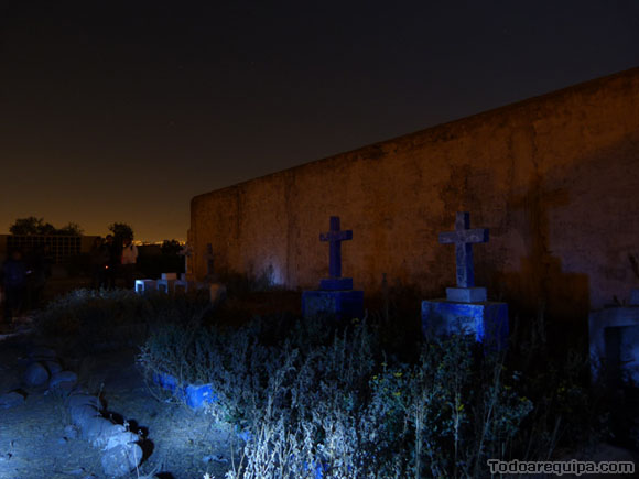 Zona de excomulgados en el cementerio general