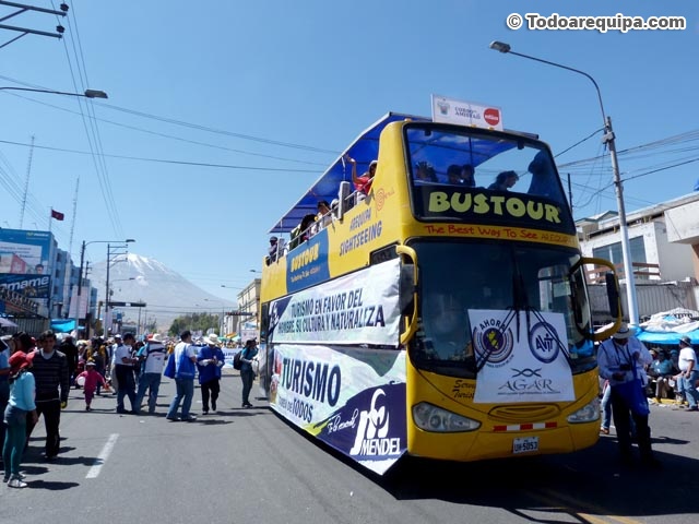 Bus tour Arequipa