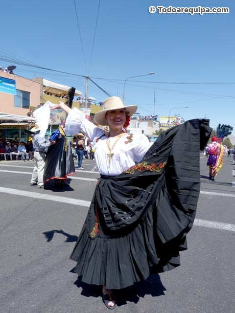 Traje típico del norte de Perú
