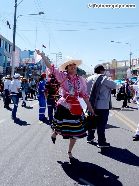 Vestimentita típica de Arequipa