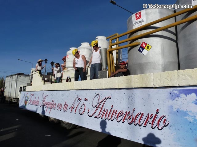 Chaski Gas en el corso