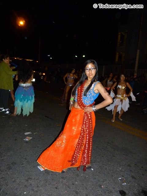 Danza arabe en Arequipa