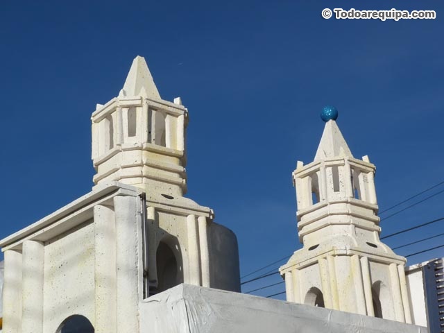 Torres de la catedral de Arequipa