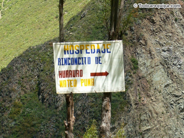 Hospedaje rinconcito de Huaruro