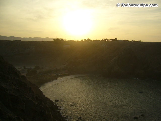 Catarindo amaneciendo
