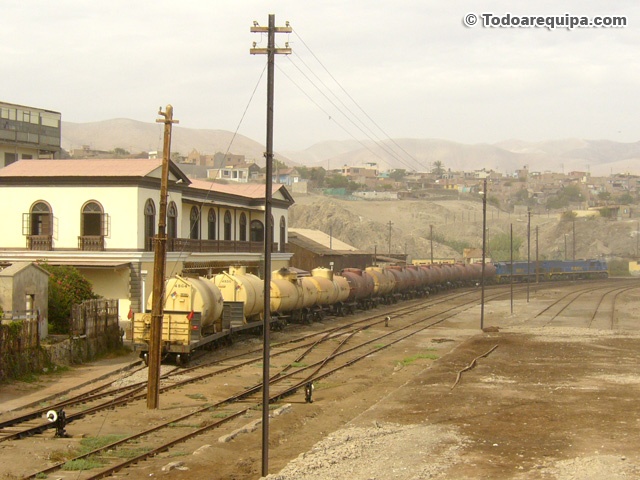 Antigua estación del ferrocarril de Mollendo