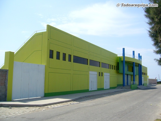 Frontis del Estadio Municipal