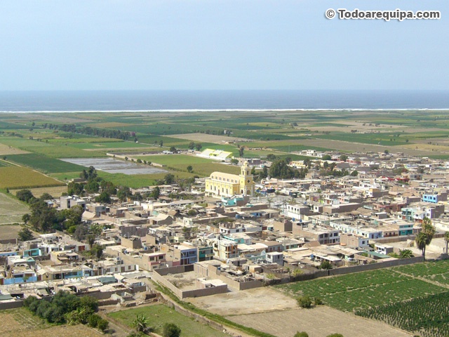 Vista panorámica de La Punta de Bombon