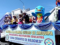 Juana Cervantes De Bolognesi en el corso