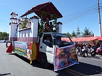 Carro alegórico Micaela Bastidas