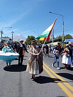 Traje típico de Bolivia de mujer