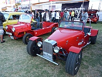 Exhibición de autos antiguos