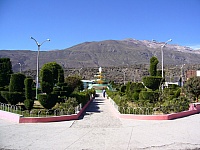 Plaza en Andagua