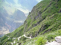 Camino rumbo a Sangalle Oasis