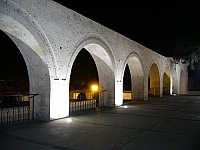 Mirador de Yanahuara de noche