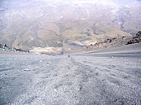 Descendiendo de la cima del Misti