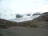 Observando el glaciar