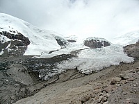 Comienzo del glaciar