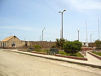 Plaza principal del pueblo de Catas